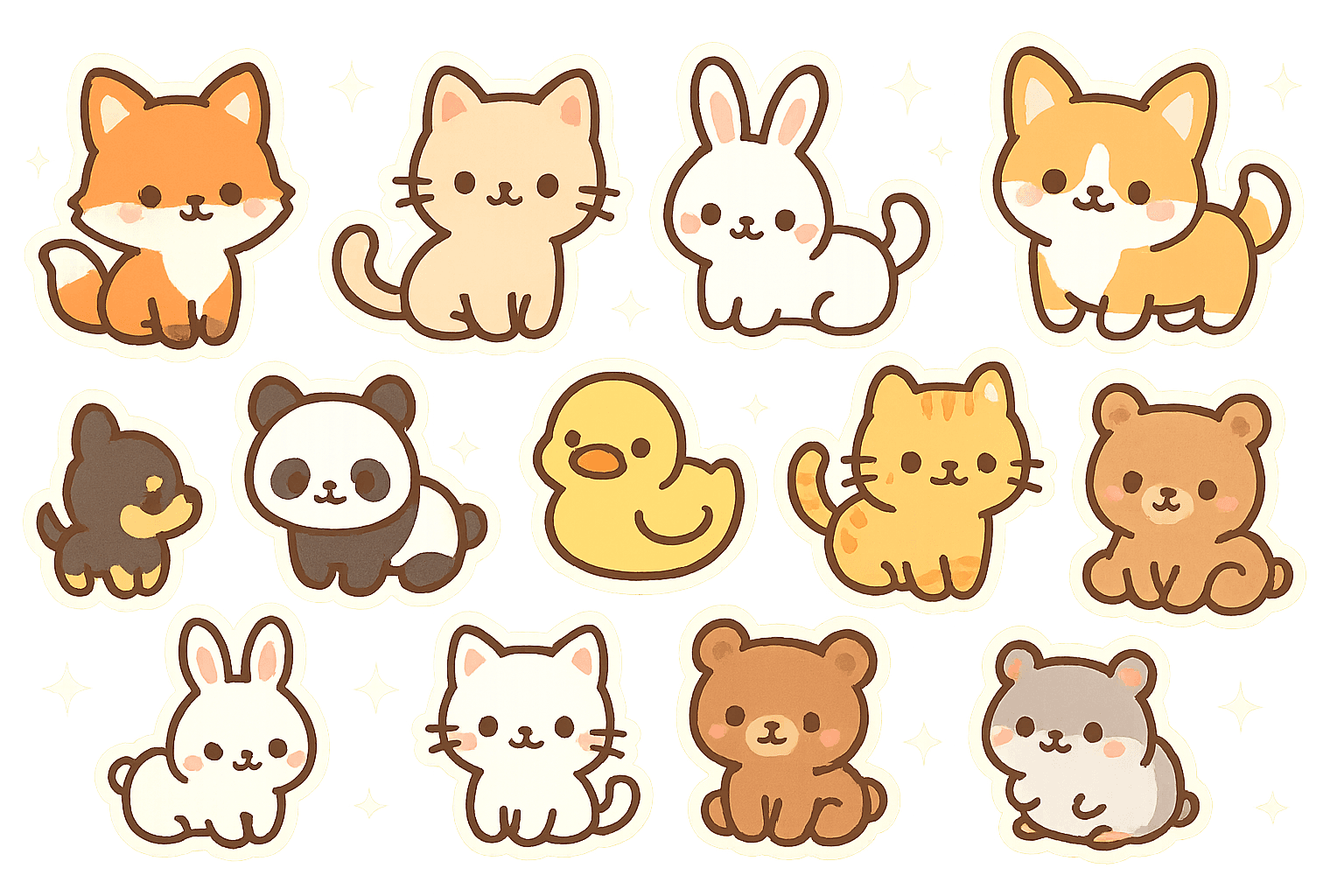 🐾 アニマルドロップシール オリパ